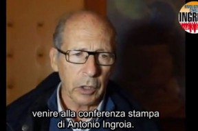 Salvatore Borsellino con Antonio Ingroia