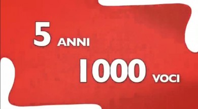 5 anni 1000 voci Libera Tv