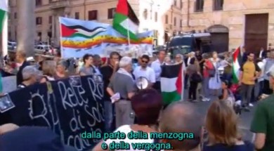 Manifestazione Palestina