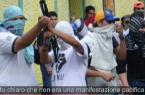 Guarimba violenta in Venezuela