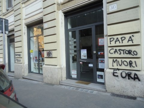 ANPI : Raid neofascista a Roma