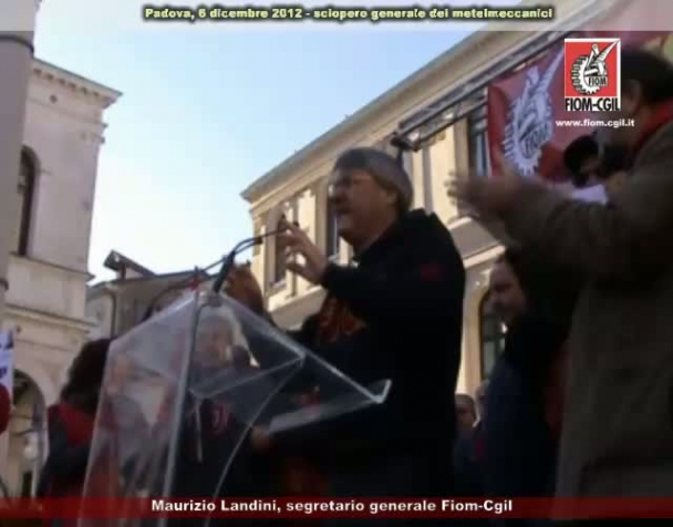 comizio-di-maurizio-landini-allo-sciopero-generale-dei-metalmeccanici