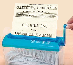 Carta Costituzionale o Costituzione di Carta?