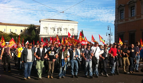 12 Aprile 2014 : manifestazione nazionale a Roma