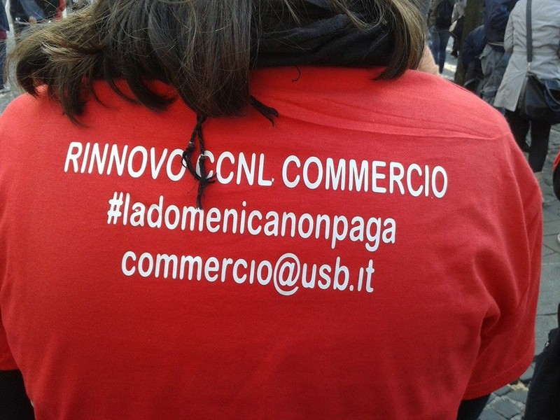 IL RINNOVO DEL CONTRATTO DEL COMMERCIO RECEPISCE IL PEGGIO DEL JOBS ACT CON LA FIRMA DELLA FILCAMS CGIL