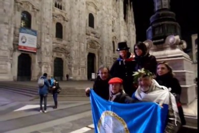 No war flash mob a Milano Gruppo