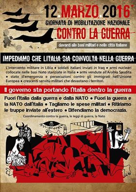 12 Marzo contro la guerra