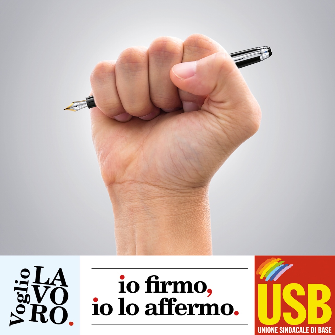 VOGLIO LAVORO E STATO SOCIALE: UNA PIATTAFORMA, UNA FIRMA!