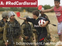 Cartellino rosso ad Israele