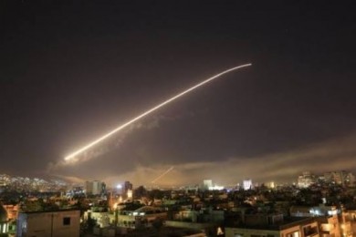 Bombardamento Damasco Siria